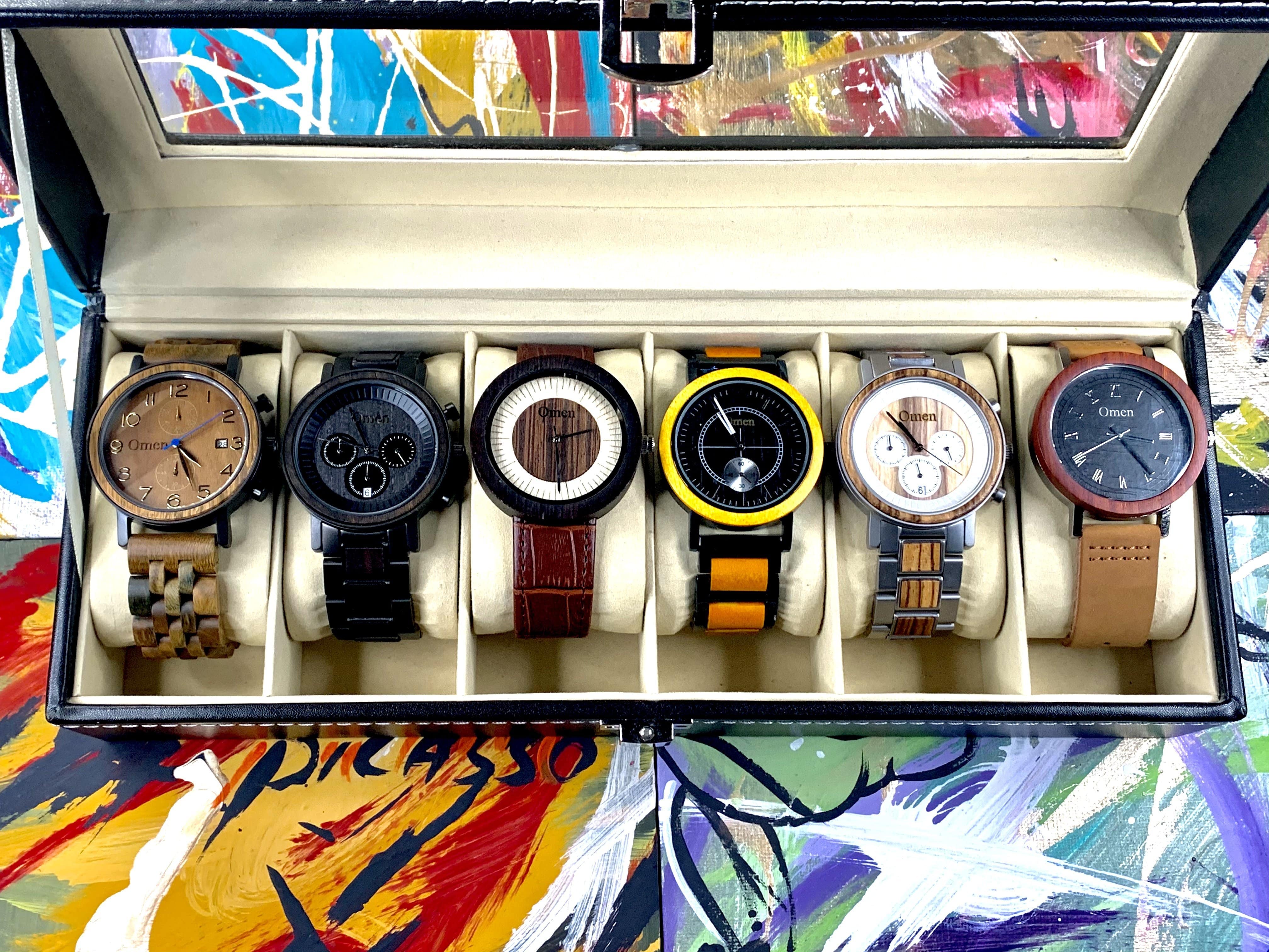 Omen - Watch Box 6 -  Get 30% When You Buy 6 Watches